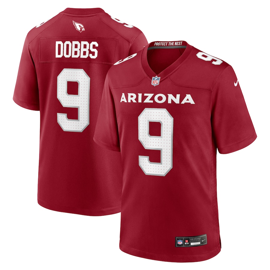 Joshua Dobbs Arizona Cardinals Nike Team Game Jersey -  Cardinal