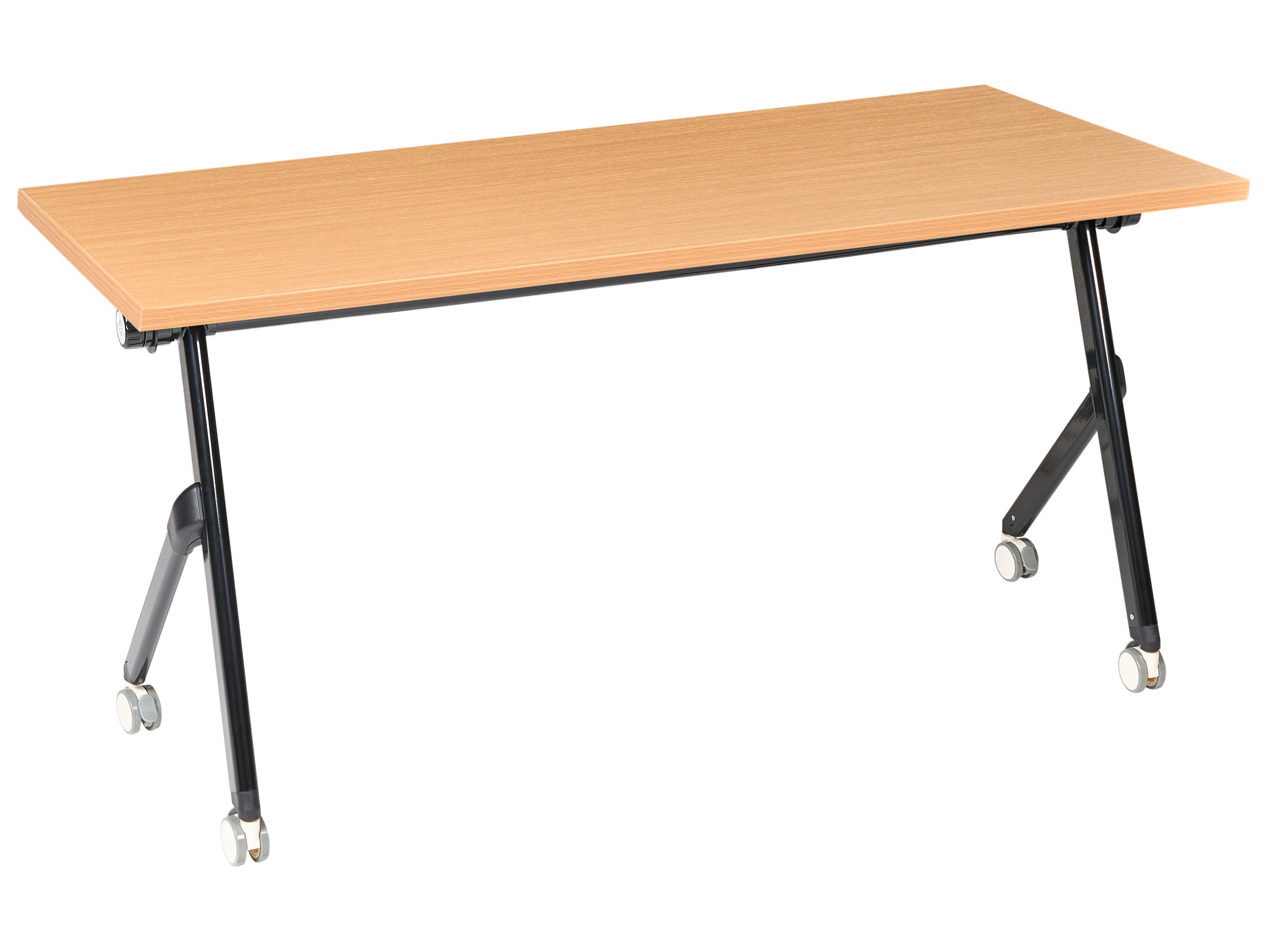 Foldable Office Desk BENDI Brown 120 cm 60 cm