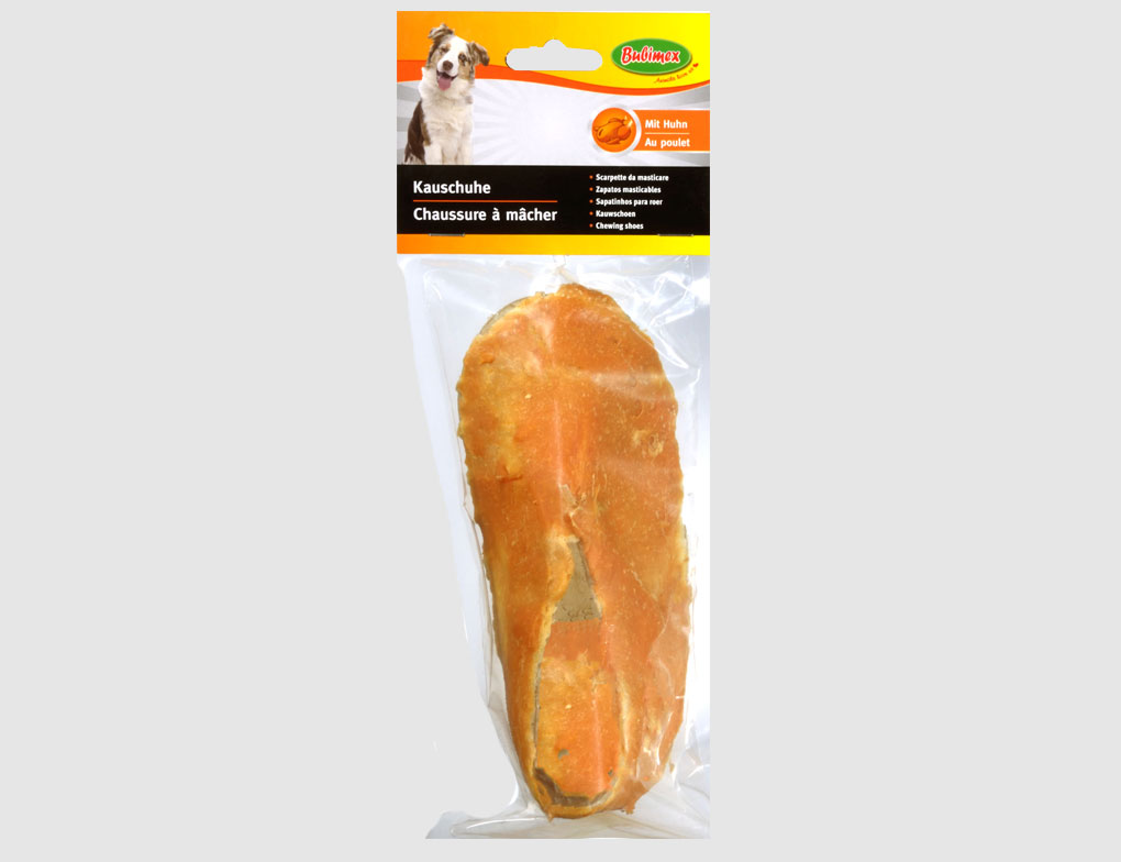 Kauschuh Hund