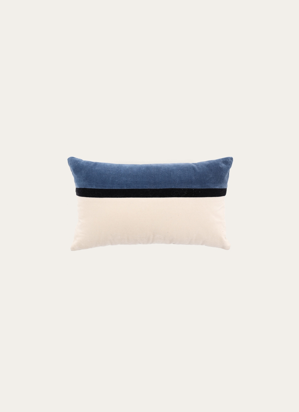 HOUSSE DE COUSSIN EN VELOURS Bleu STELLAR