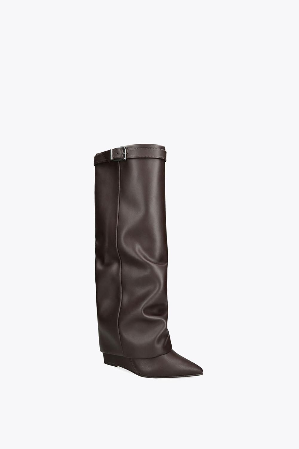 STEVE MADDEN Corenne Dark Brown' Boots