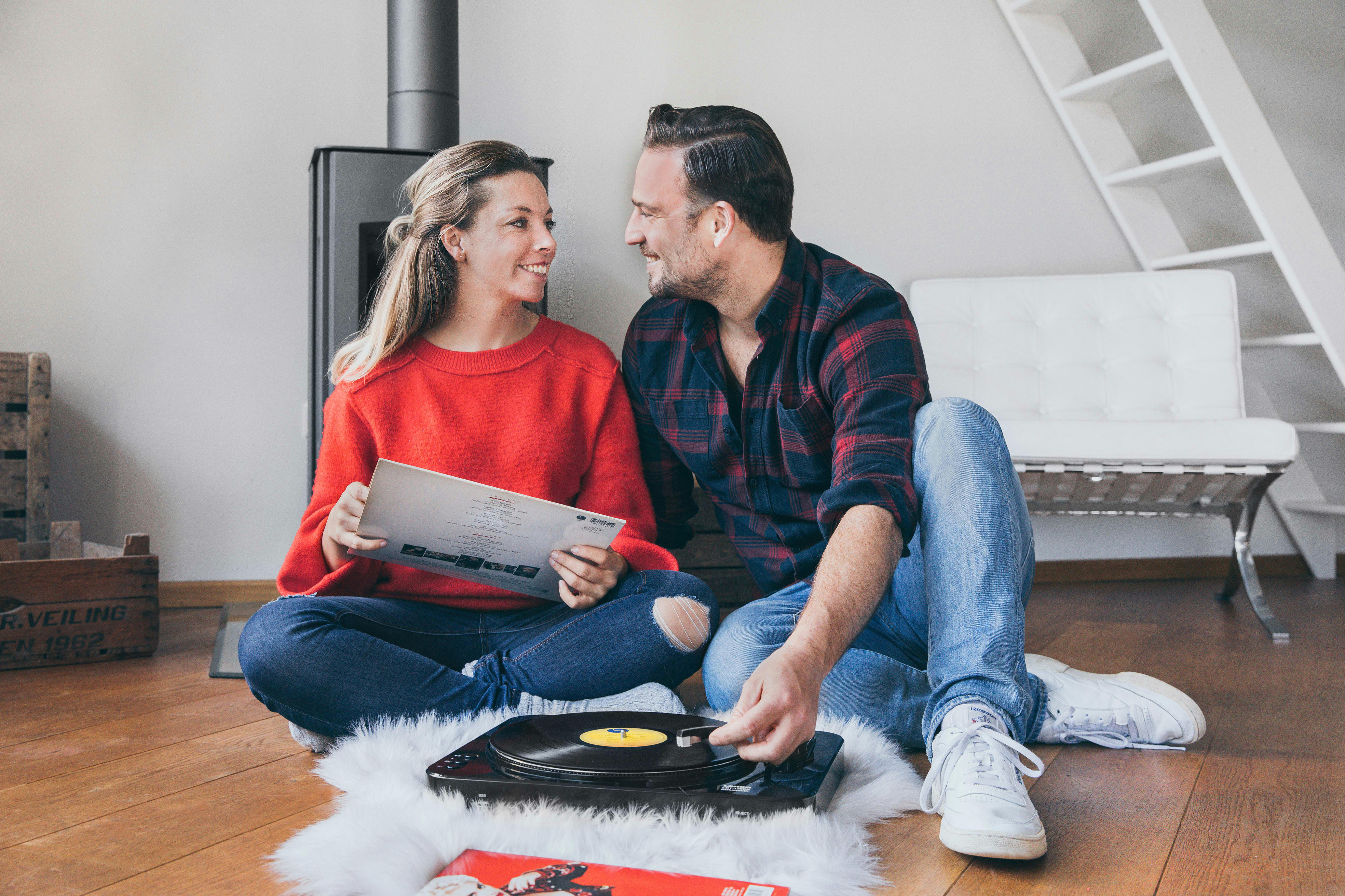 - Platine vinyle enregistreur usb bluetooth noir