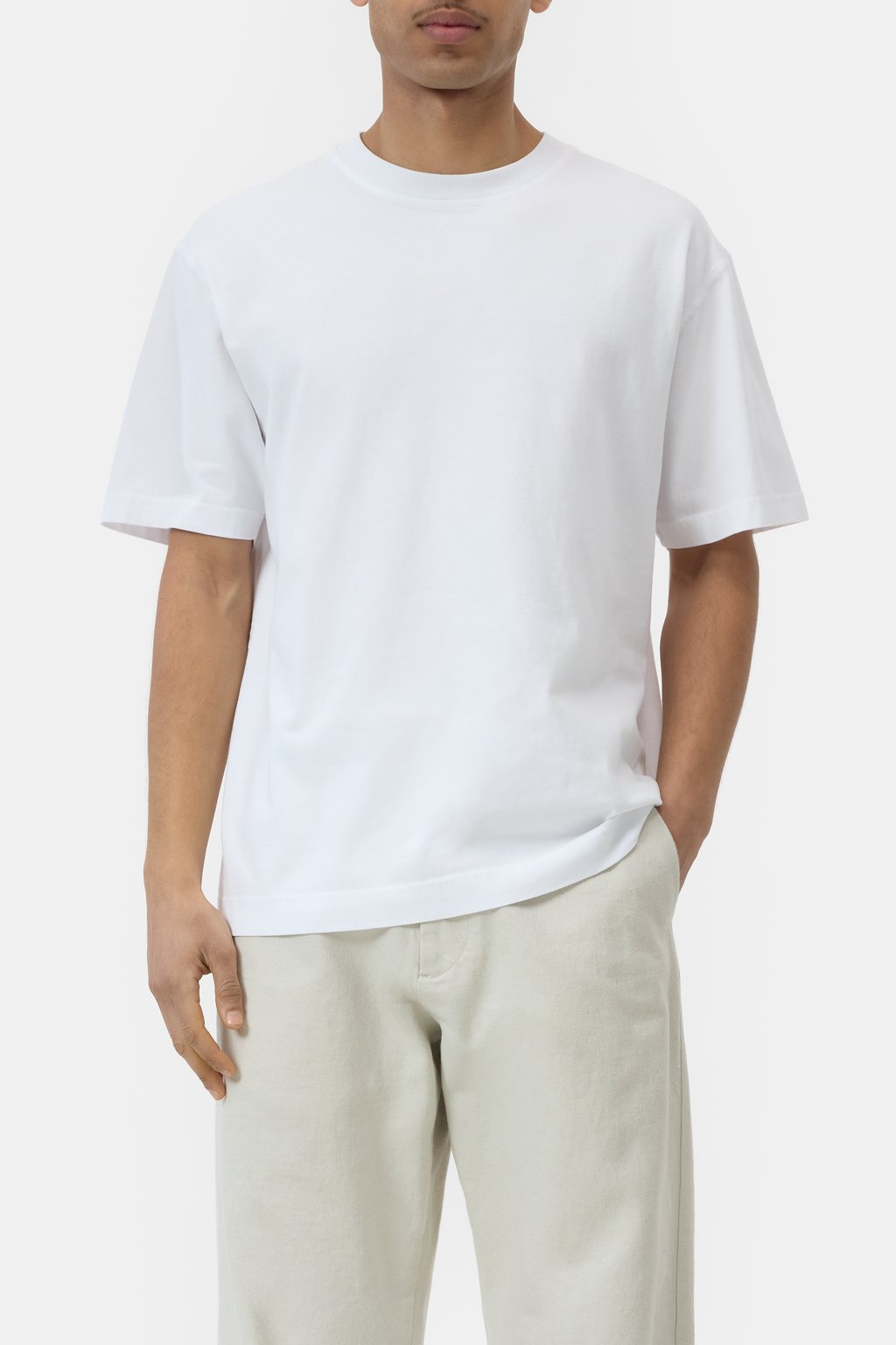 T-Shirt mit Logo aus Baumwolle
