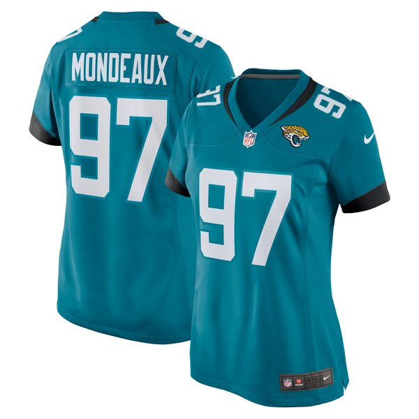 Henry Mondeaux Jacksonville Jaguars Nike Women's  Game Jersey -  Teal
