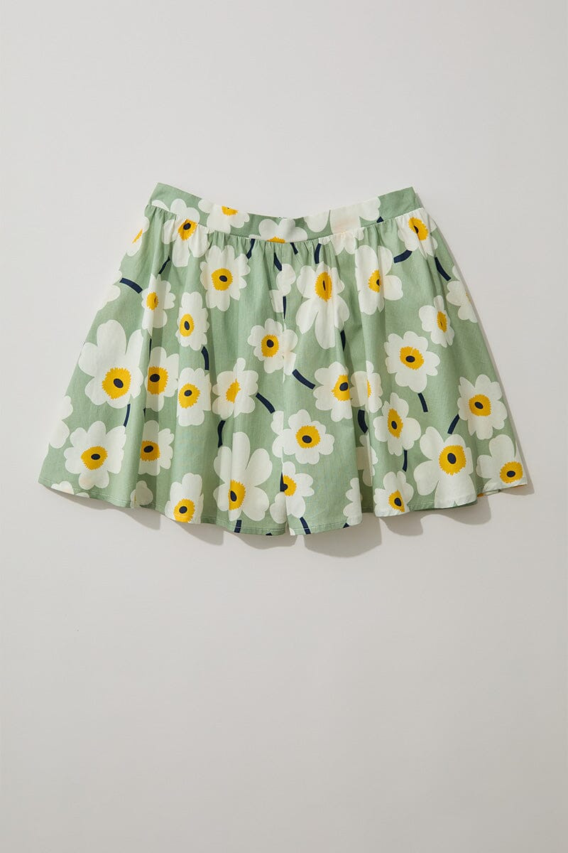 Hello Franki Floral Culotte Short for girls