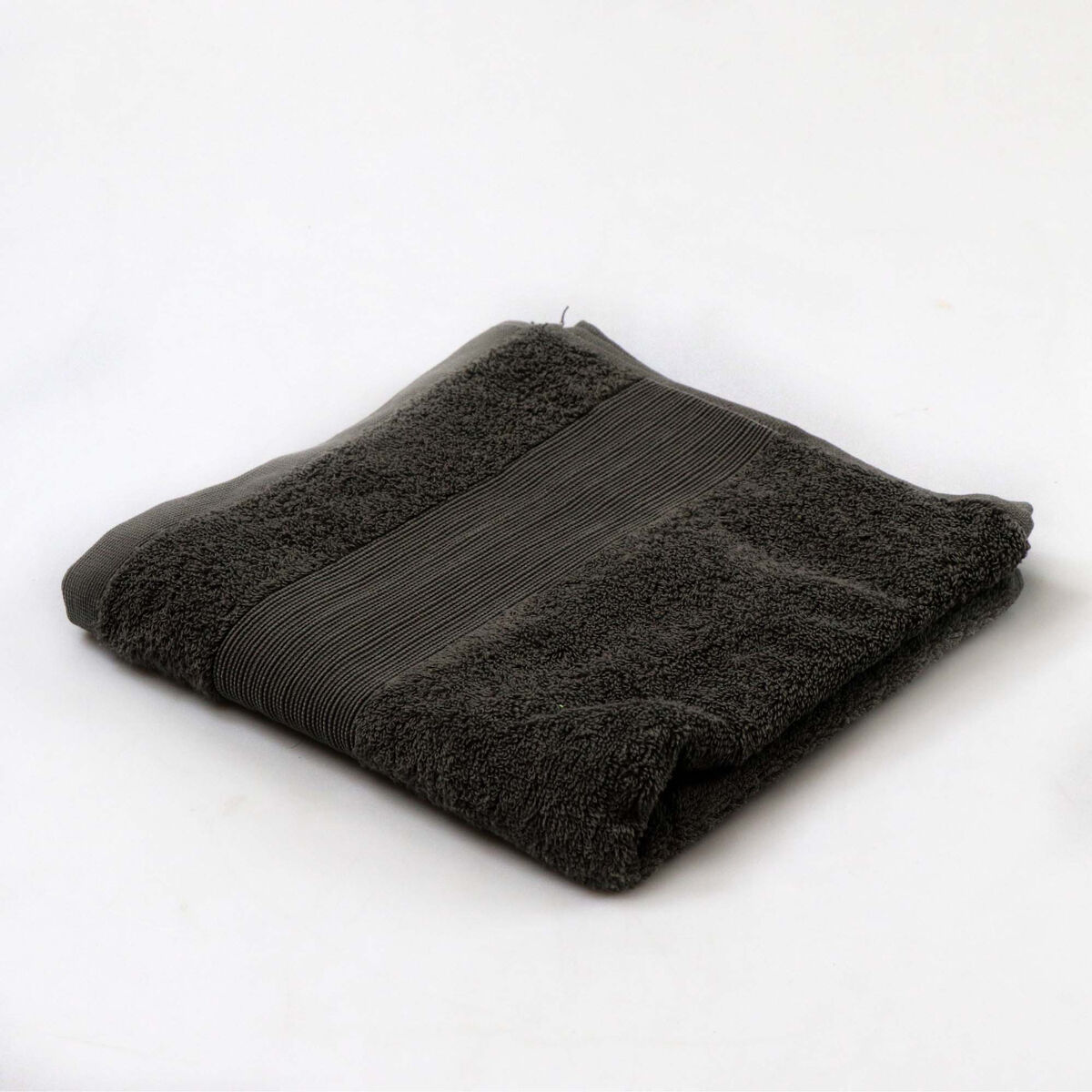 Toalha de mãos cinza escuro TIMELESS 50x100cm