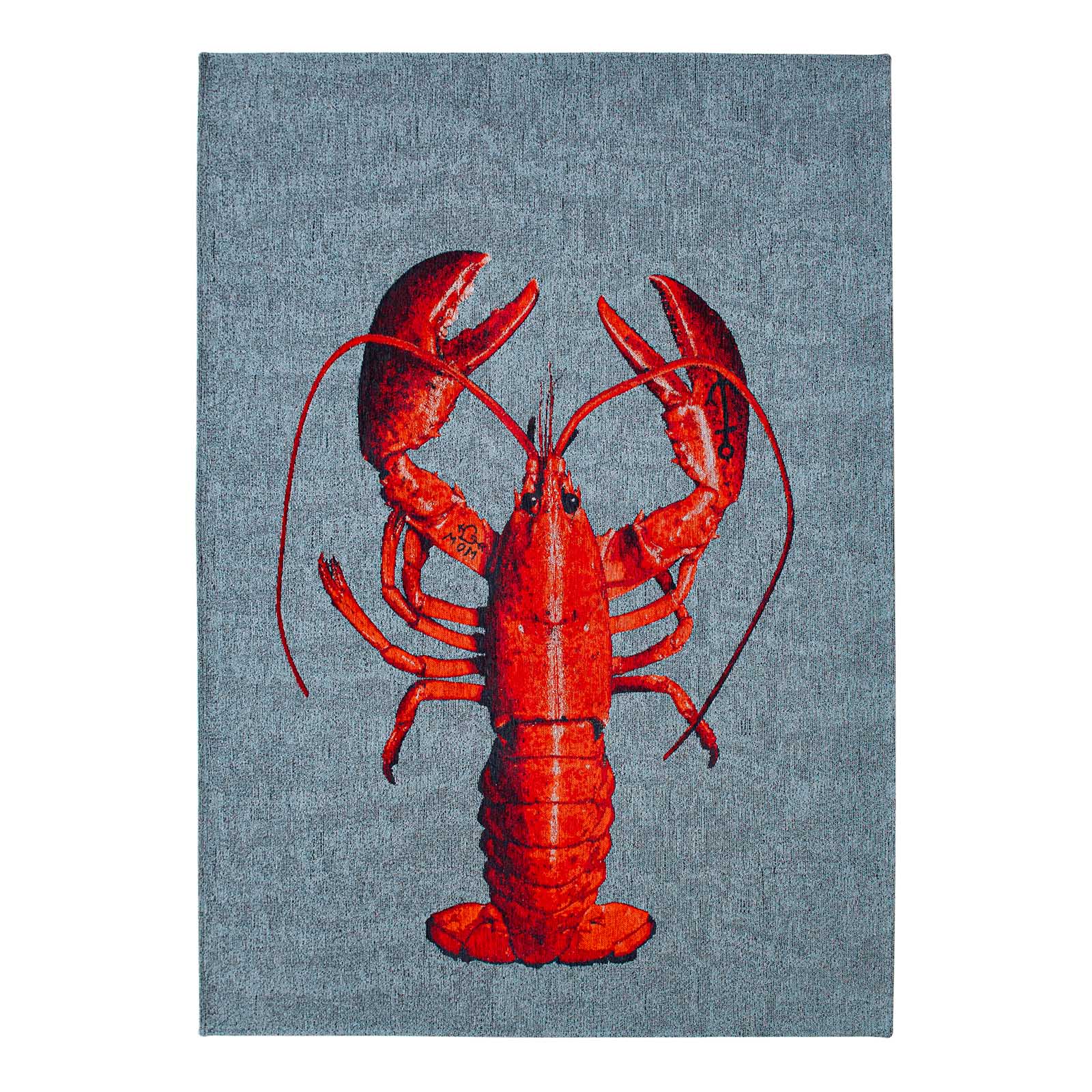 Louis De Poortere vloerkleed Steam Red - grijs - 100x140cm