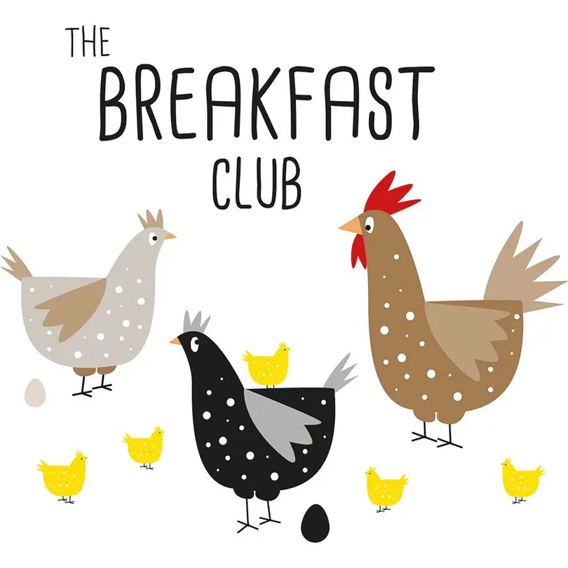 Serviette 20er-Set Breakfast Club