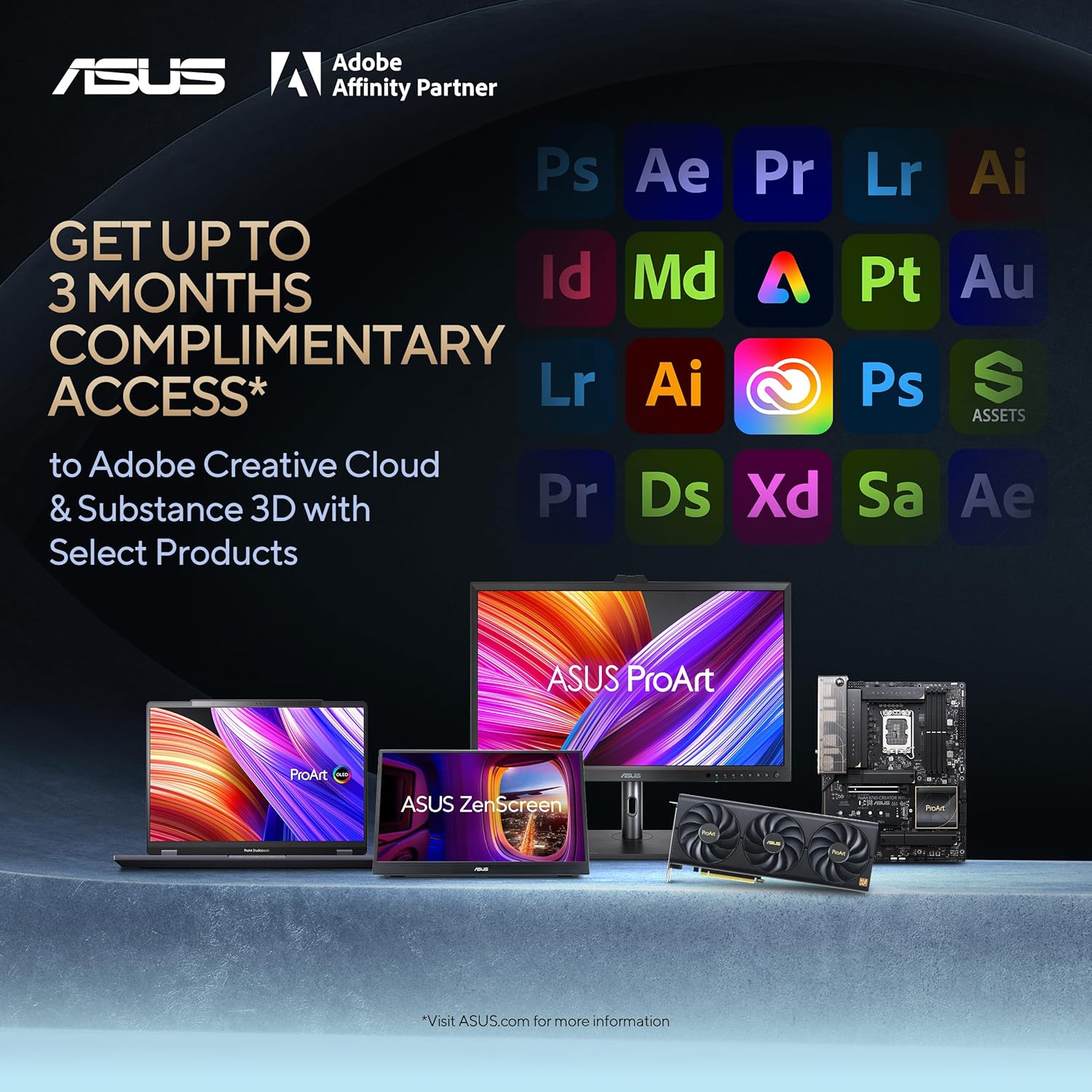 ASUS ProArt Display 32” 4K HDR Monitor (PA329CV) - UHD (3840 x 2160)  IPS  100% sRGB/Rec.709  ΔE < 2  Calman Verified  USB-C Power Delivery  DisplayPort  HDMI  USB 3.1 Hub  C-clamp  Height Adjustable