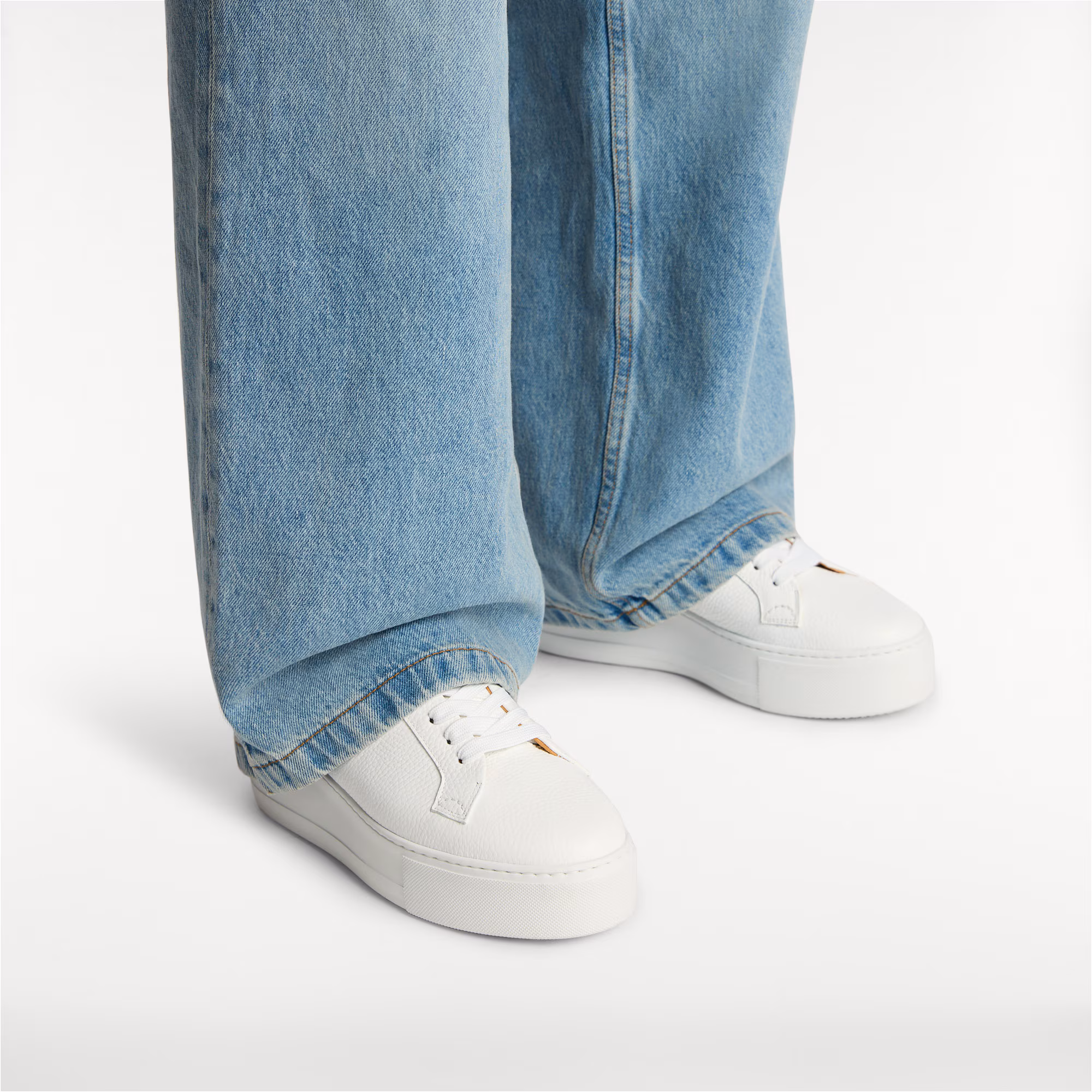 Park Cord<br>Lace Up Flatform Trainer