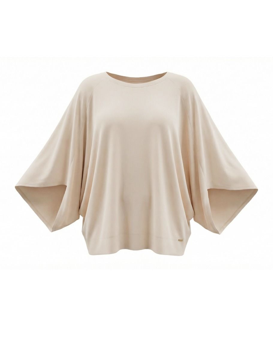 Ριχτή μπλούζα με ανοιχτή πλάτη