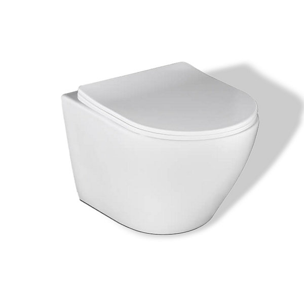 Pack WC GEBERIT Bâti-support Duofix WC Slim Soft-Close ROLO blanc tapis d'isolation acoustique plaque noir