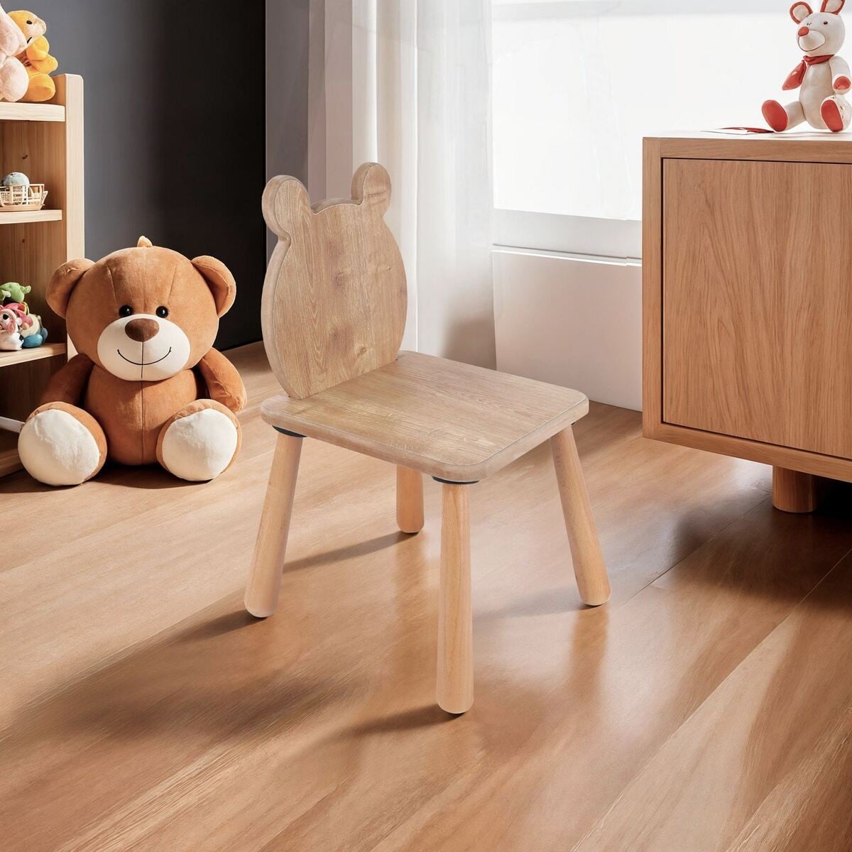 Calicosy - MAEL Kinderstoel - H55 cm - Eiken