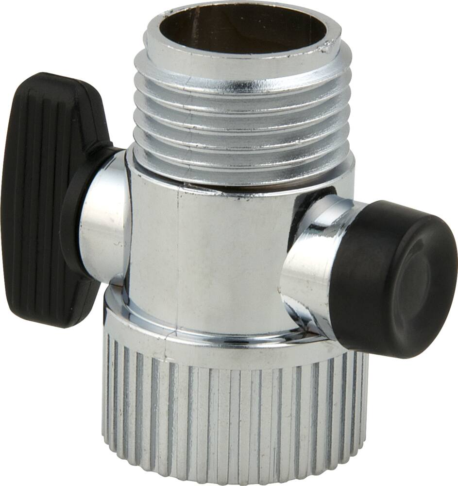 PlumbShop Adjustable Shower Flow Control Valve, Chrome, 1-pk