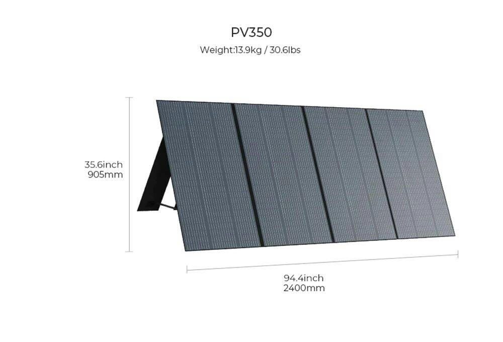 Bluetti 350W PV350 Foldable Solar Panel