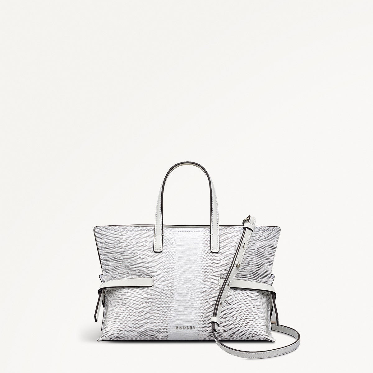 Fleet Street - Faux Lizard Small Open Top Cross Body Bag - RHD18802