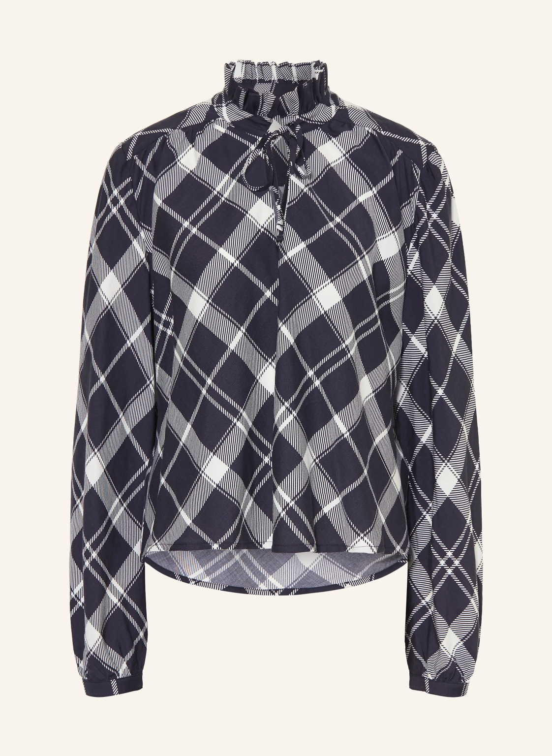 Barbour Blusenshirt mit Rüschen