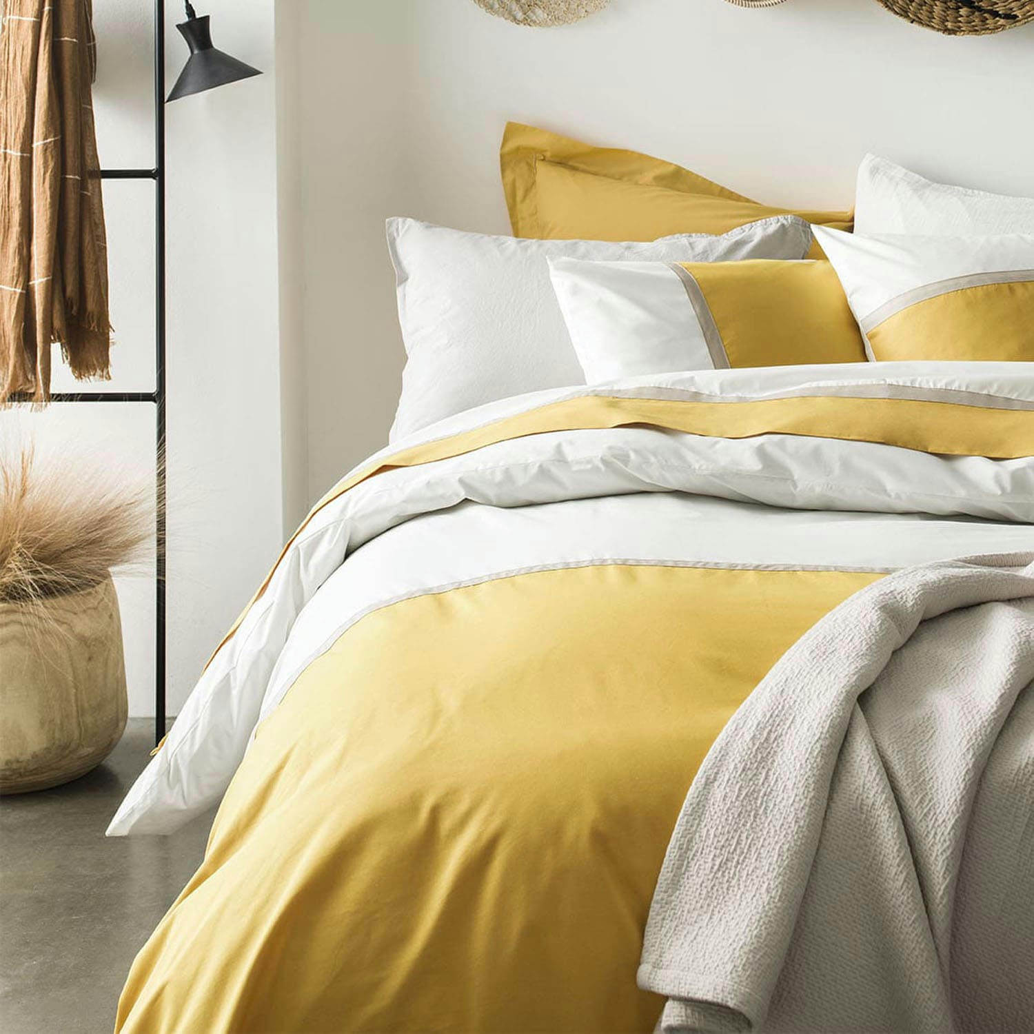 TOI ET MOI SAHARA - Housse de couette bicolore en coton 140x200