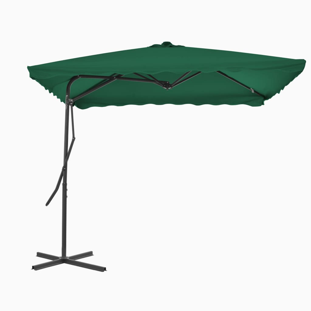 Parasol ogrodowy ZielonyvidaXL