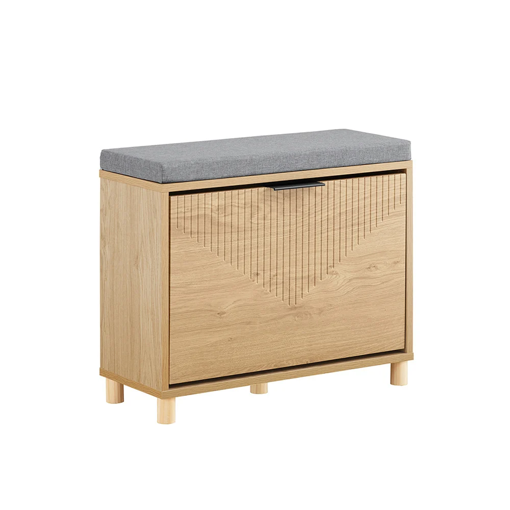 SoBuy Szafka na buty z jednymi drzwiami 60x24x50cm FSR199-N