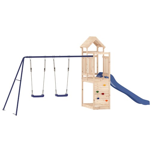 NNEVL Outdoor Playset Solid Wood Pine
