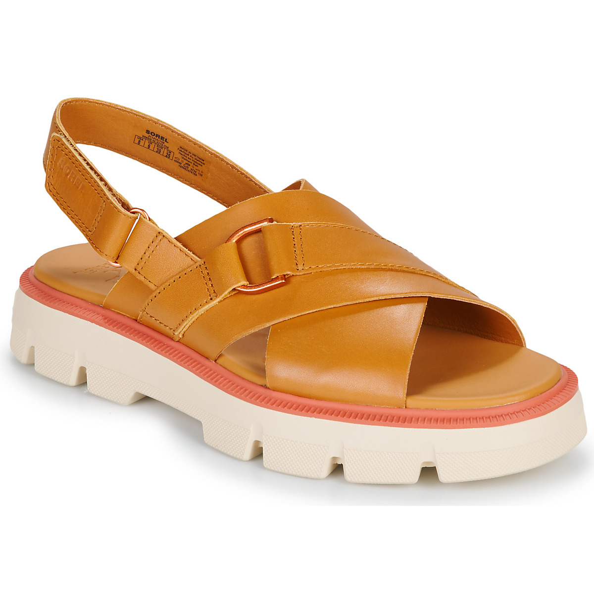 Sorel - REIN CB CRISSCROSS SANDAL - Cognac