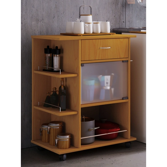 Küchenwagen »Pocis«, BxH: 65 x 80 cm, Holzwerkstoff