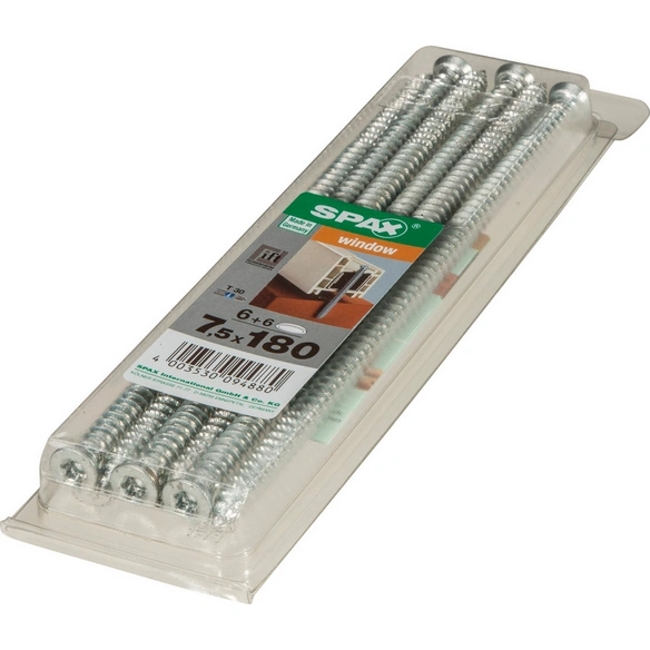 Rahmenanker, T-STAR plus, 6 Stk., 7,5 x 180 mm