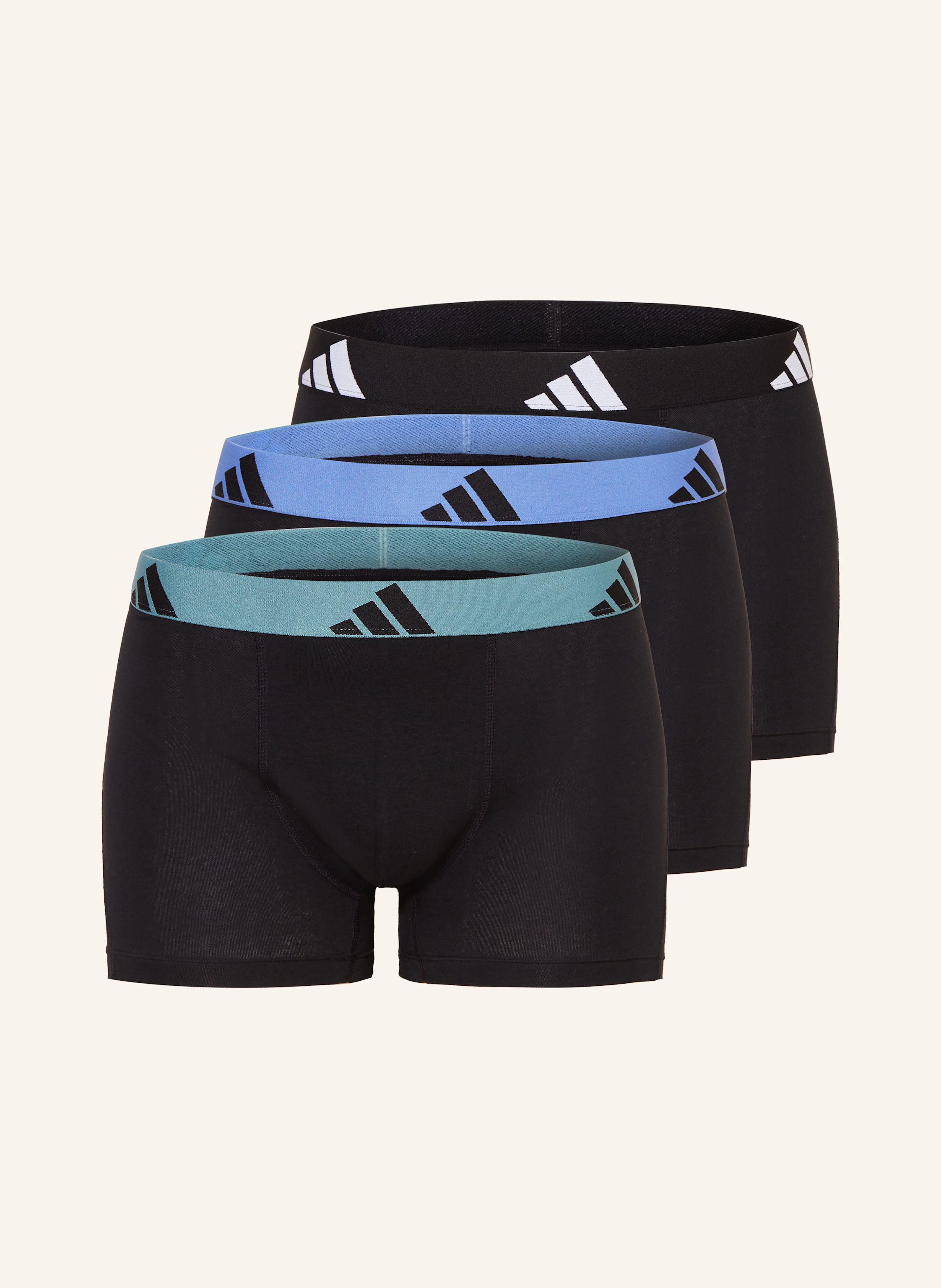 adidas 3er-Pack Boxershorts ACTIVE FLEX COTTON