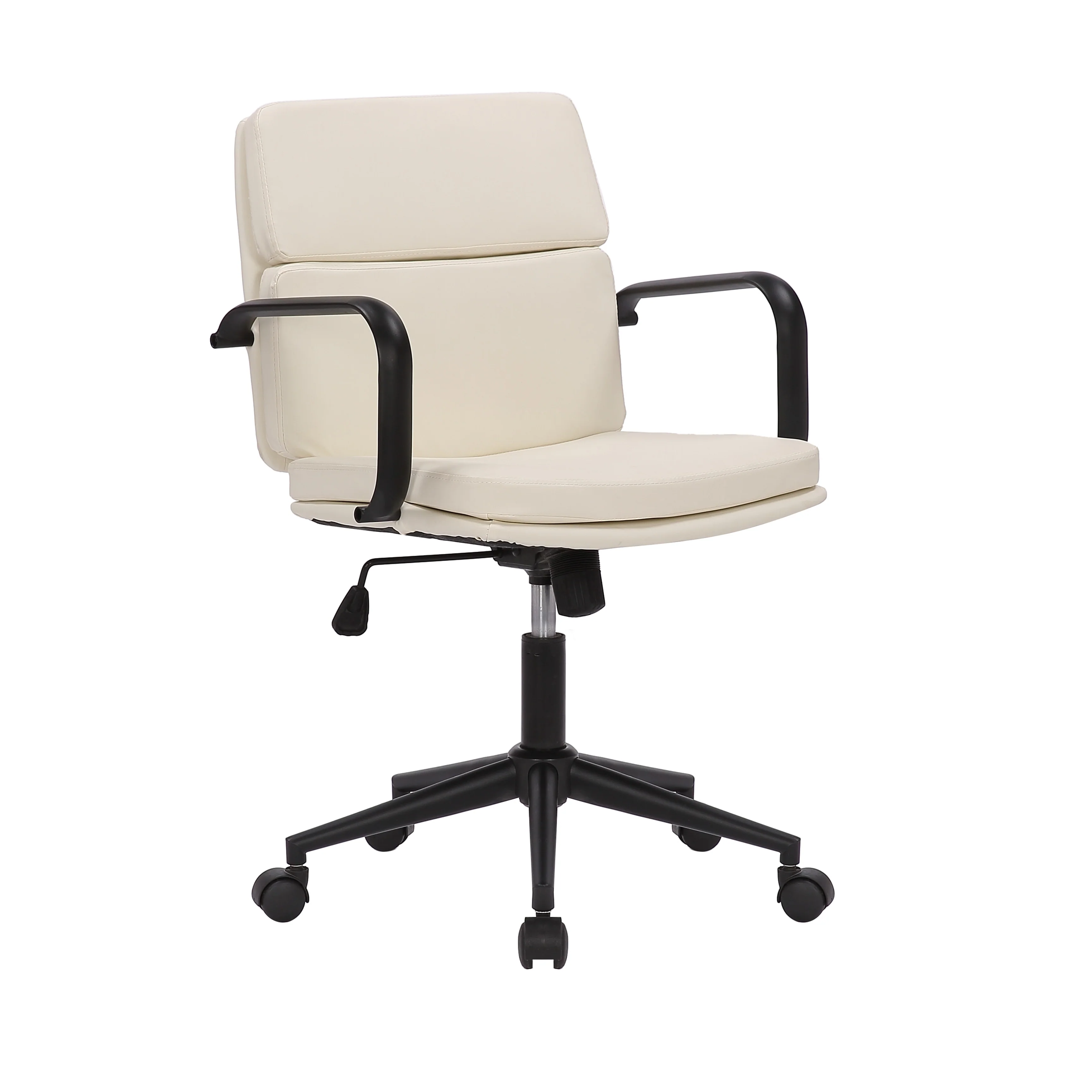 Porthos Home Rafa Comfy Office Chair For Women And Men, PU Leather