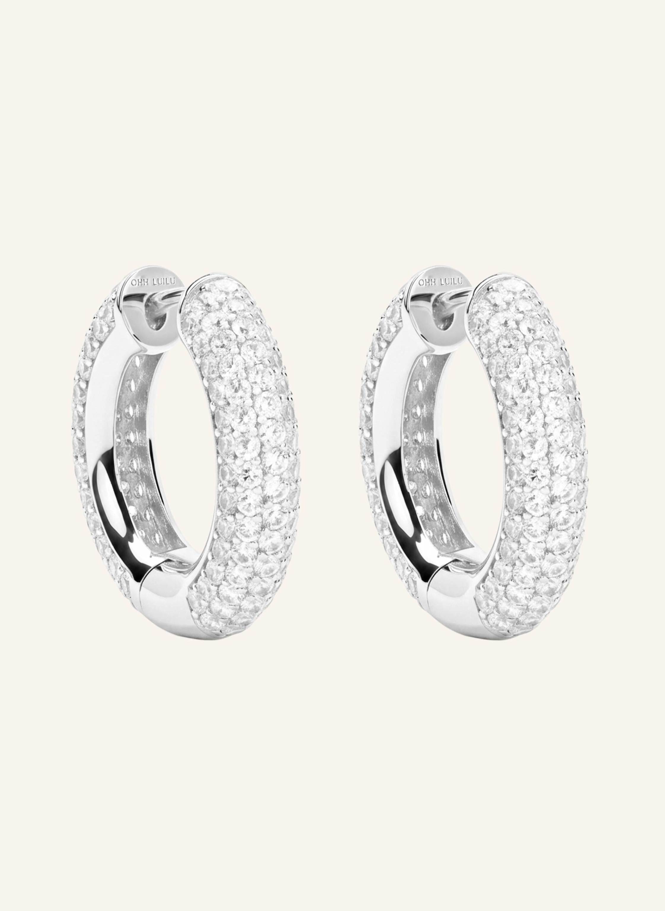 OHH LUILU Creolen MAXI DISCO HOOPS by GLAMBOU