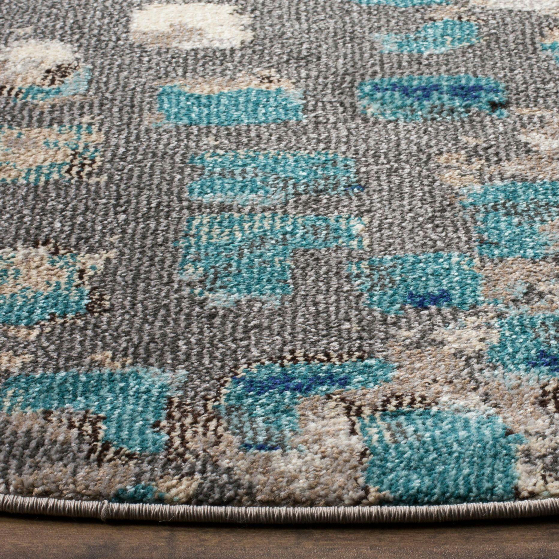 Safavieh Monaco 225 Rug Grey/Light Blue, 5