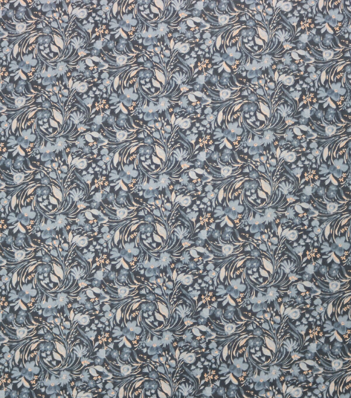 Floral Swirl Super Snuggle Flannel Fabric