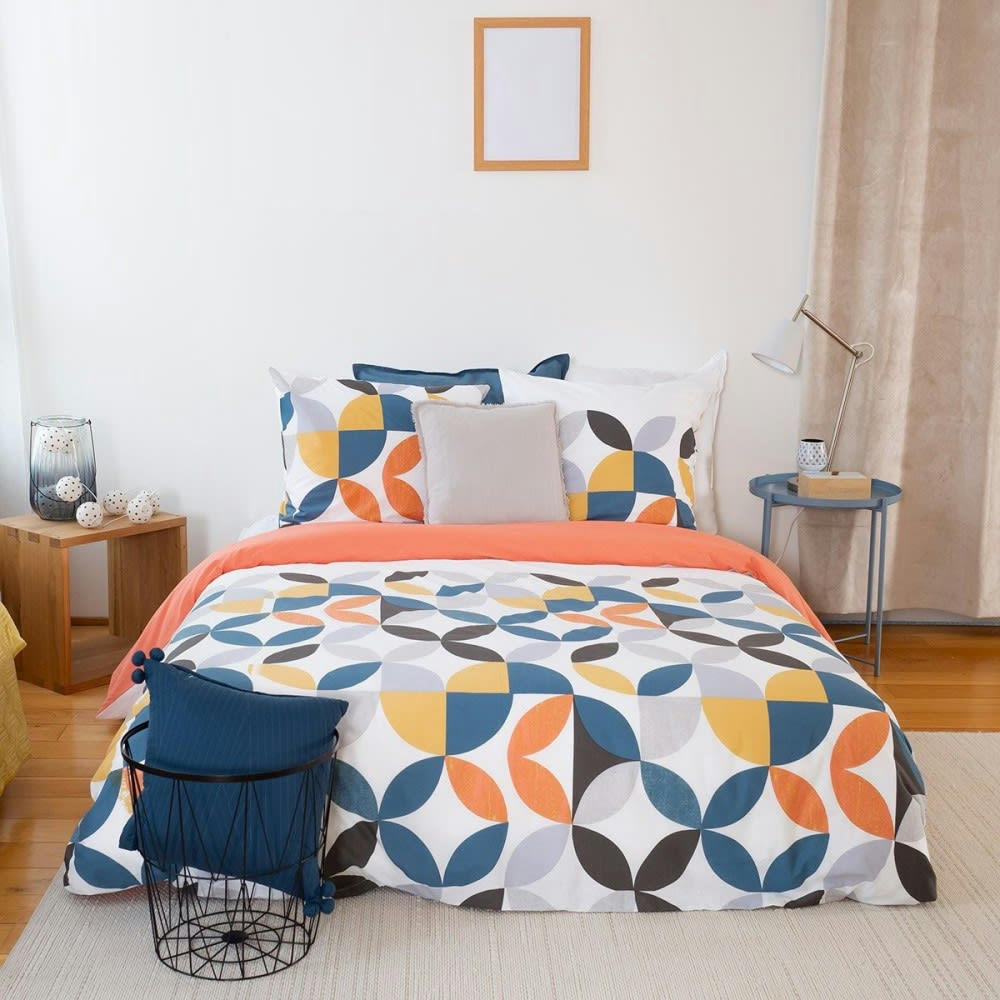 PRUNE - Housse de couette 240x260cm + 2 taies