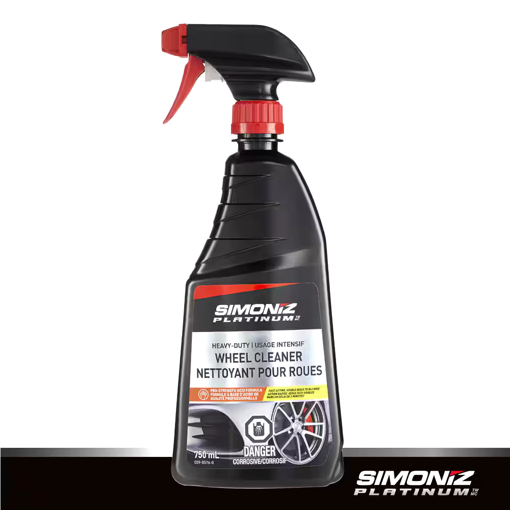 SIMONIZ Platinum Heavy-Duty Car Wheel/Rim Cleaner Spray, 750-mL