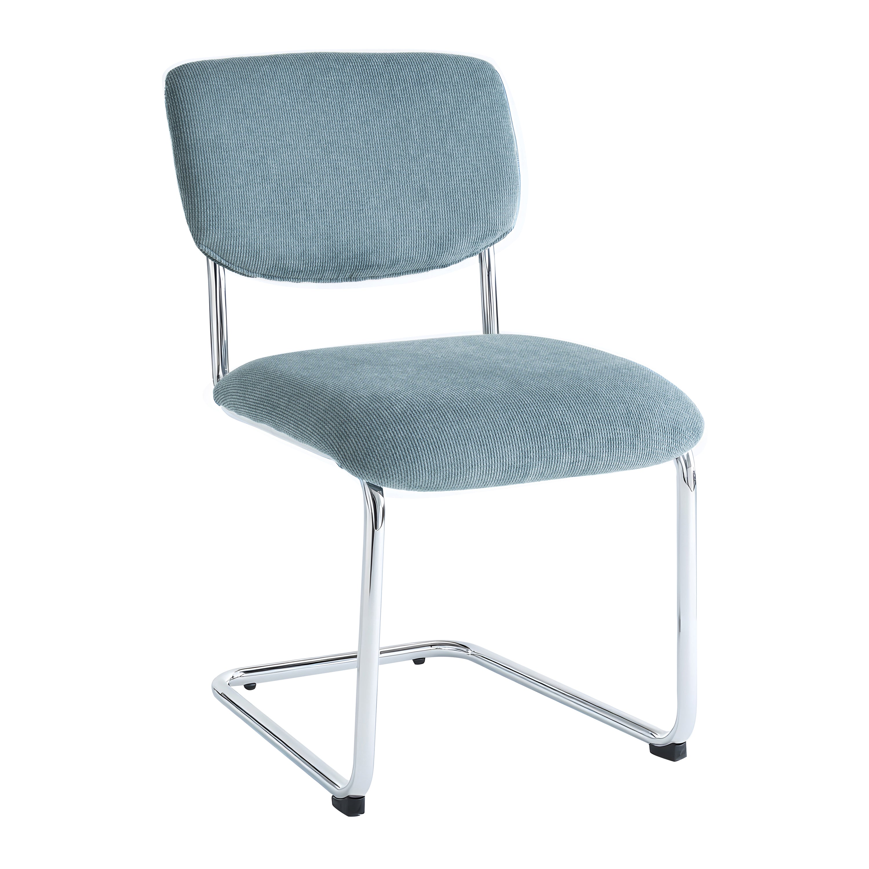 by fonQ Fero Eetkamerstoel - Rib - Lichtblauw