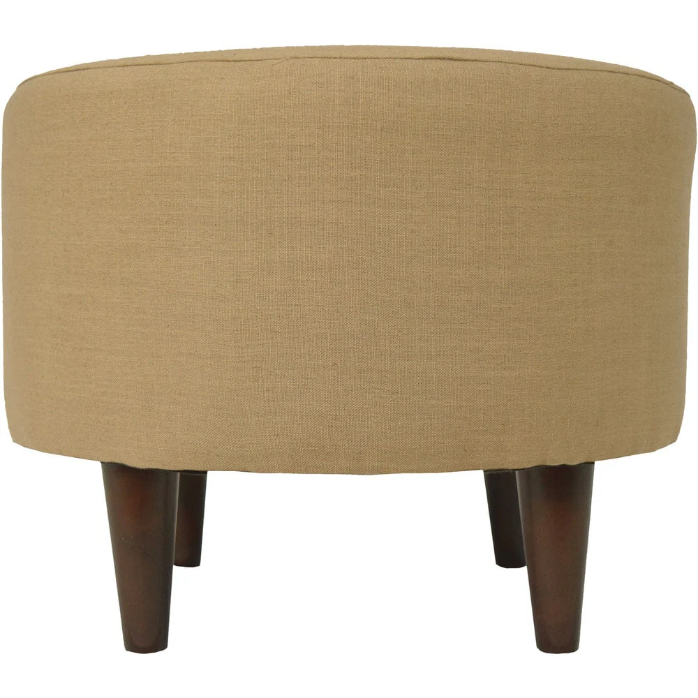 Sophia Allure Round Upholstered Ottoman