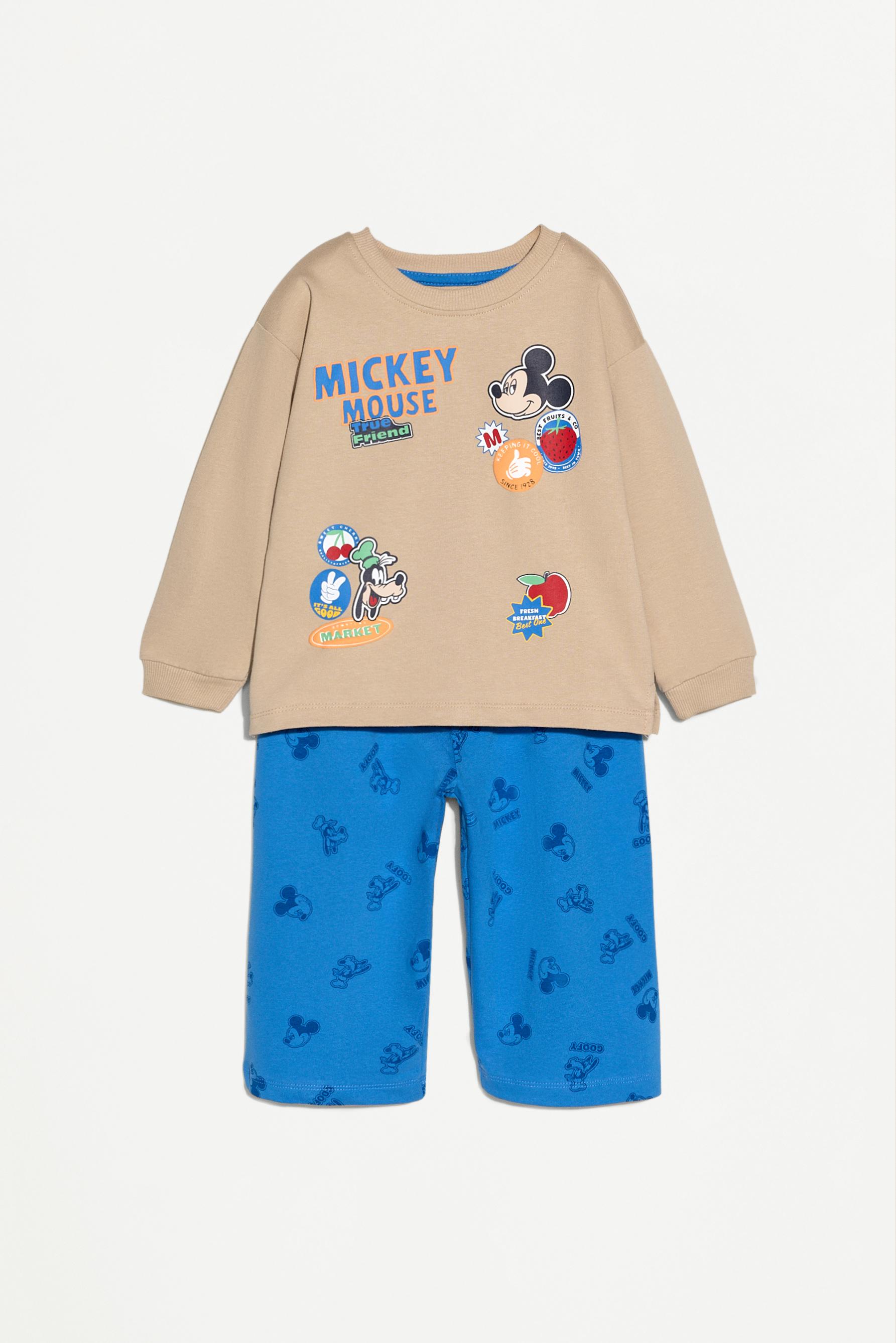 Set Mickey Mouse ©Disney camiseta y pantalón felpa