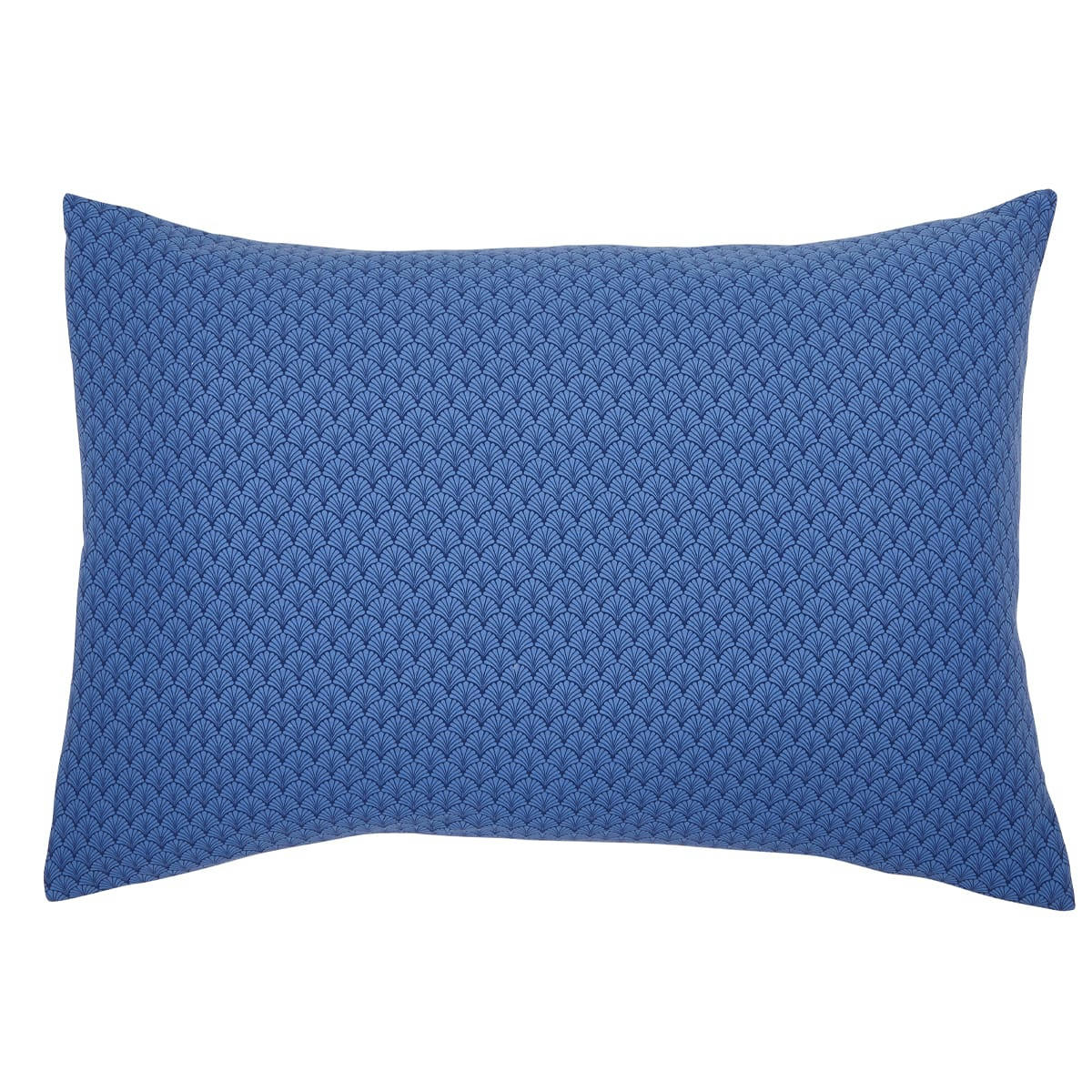 CAMILLE MARINE - Taie d'oreiller en bambou bleu marine 50x70