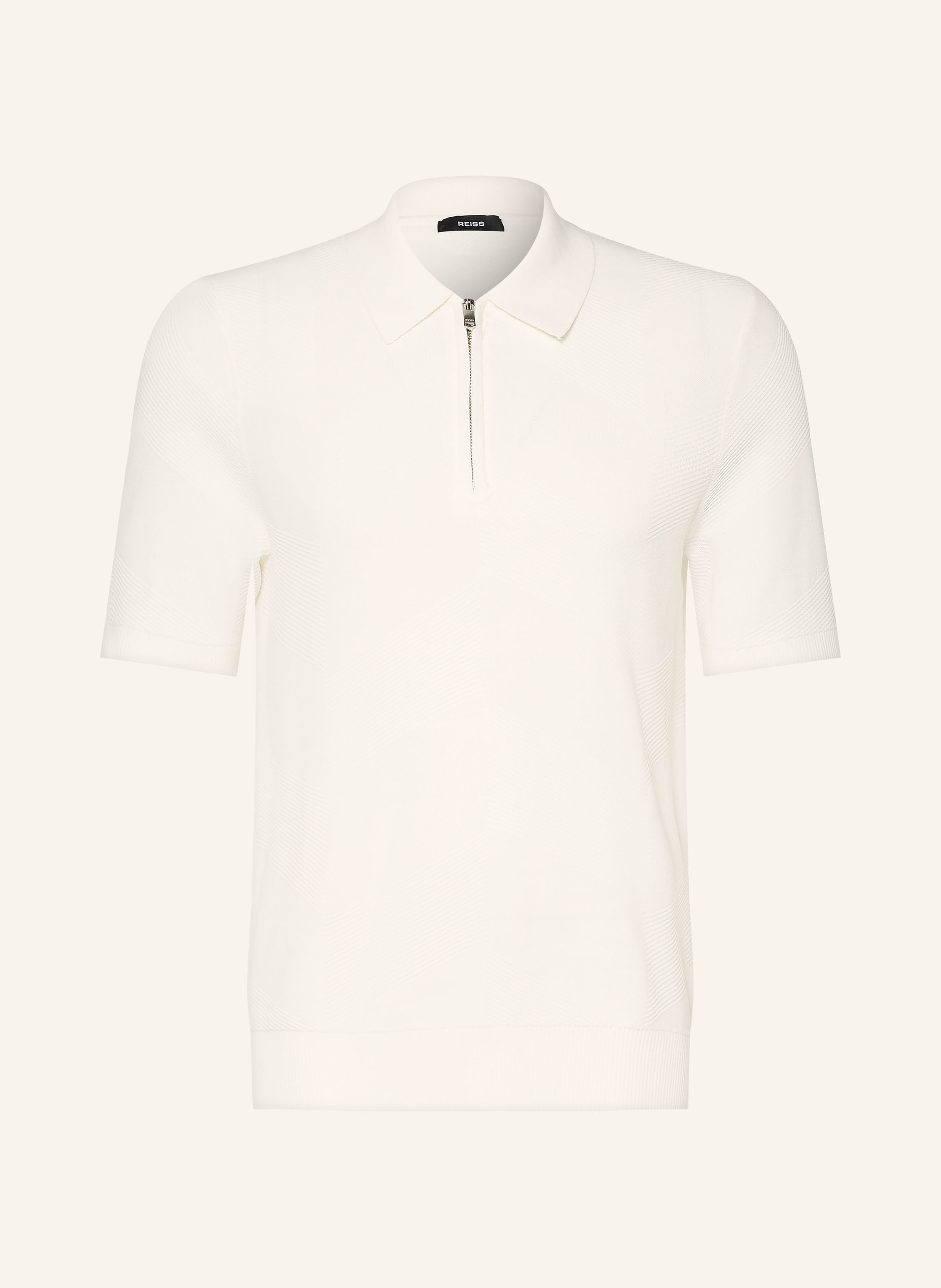 REISS Strick-Poloshirt LEIGHAM