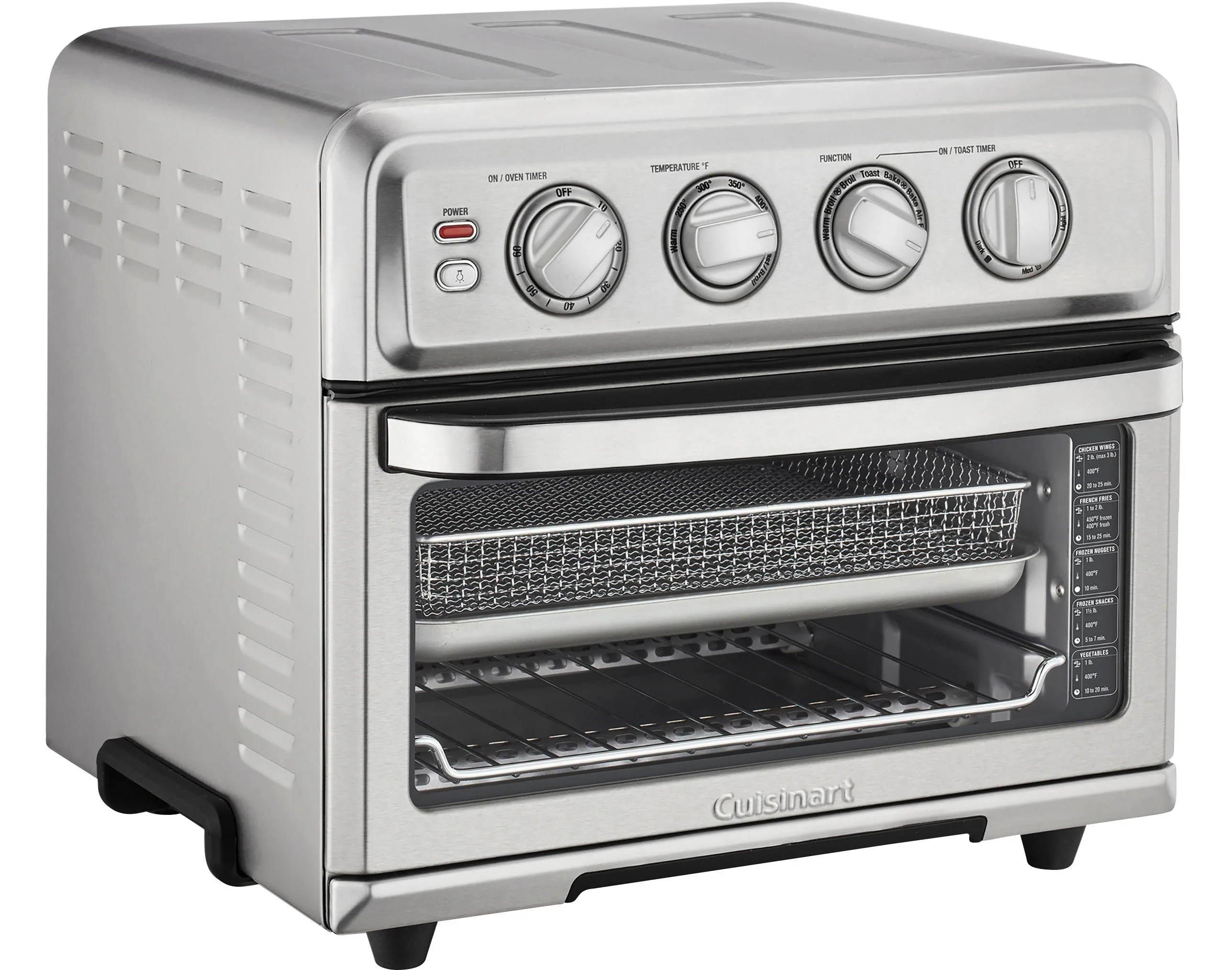 Cuisinart Air Fryer Toaster Oven with Grill Stainless Steel