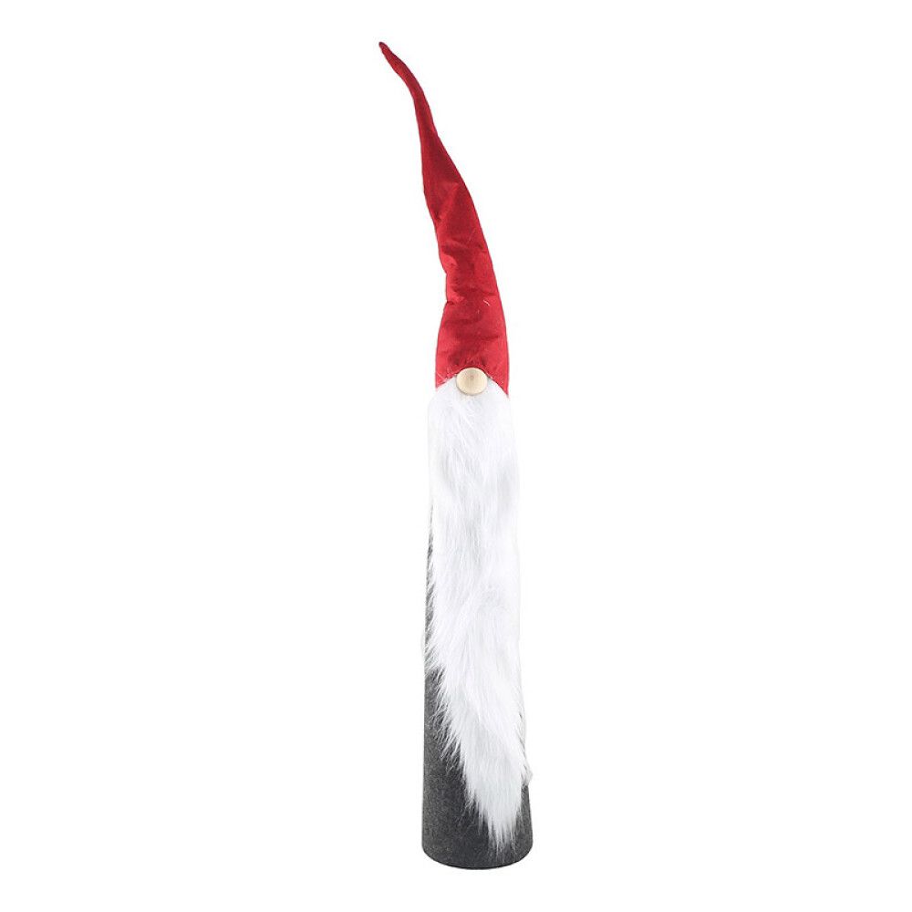 NISSE TØY 135CM RØD/GRÅ