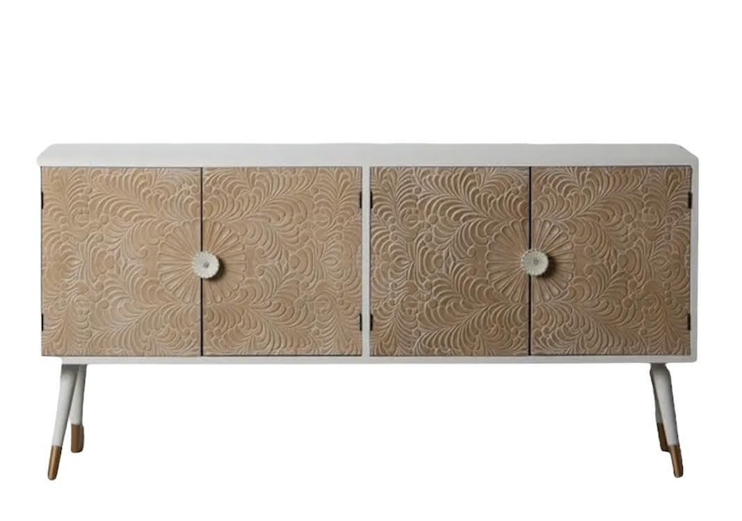 SPRING - Bahut en Pin blanc L160