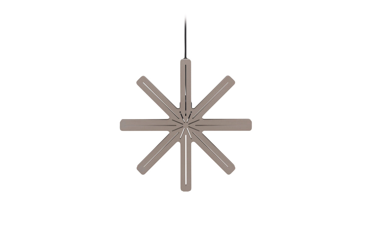 Rebellenclub Hanglamp Hale - mokka - Ø 40 cm