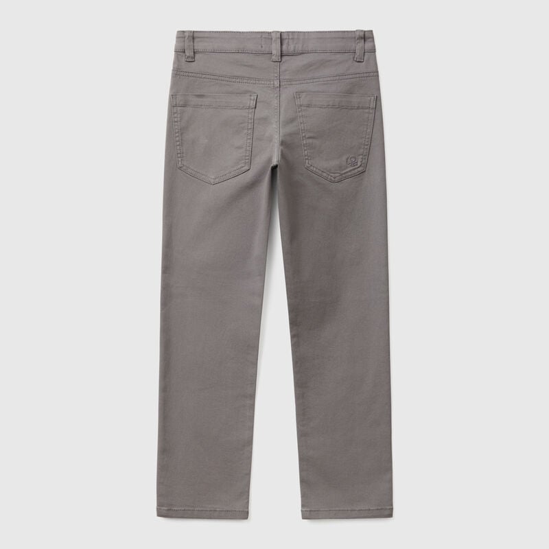 Five pocket slim fit trousers