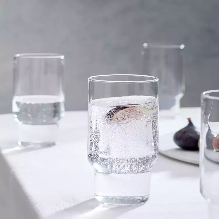 Designed by Sebastian Conran Set of 4 Hi Ball Glasses