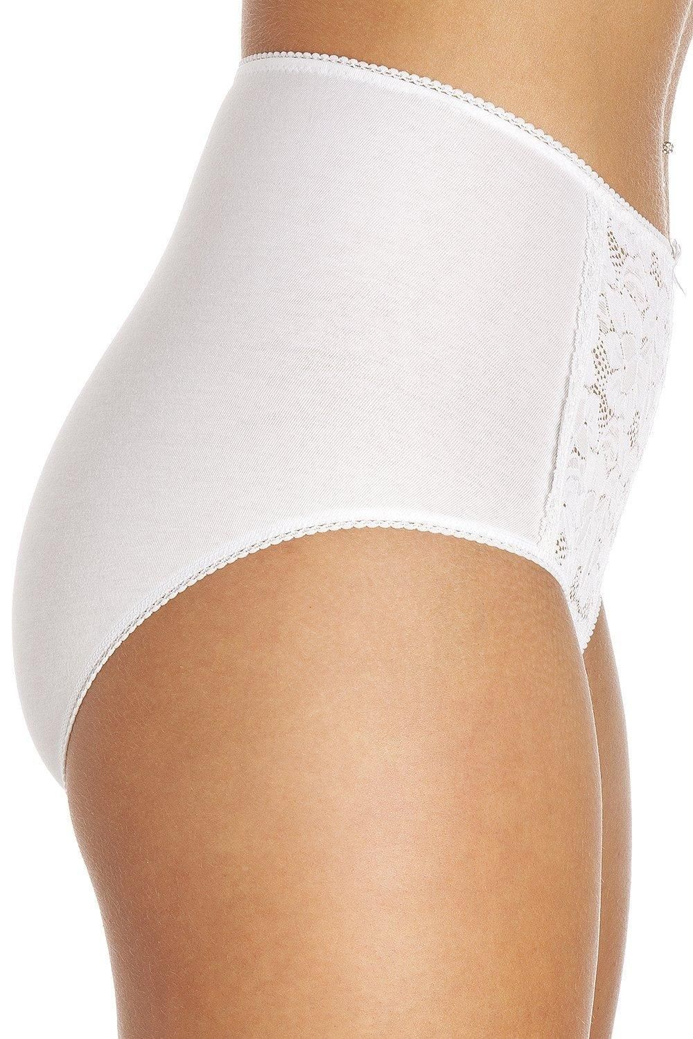 Camille Three Pack Lace Front Full Briefs