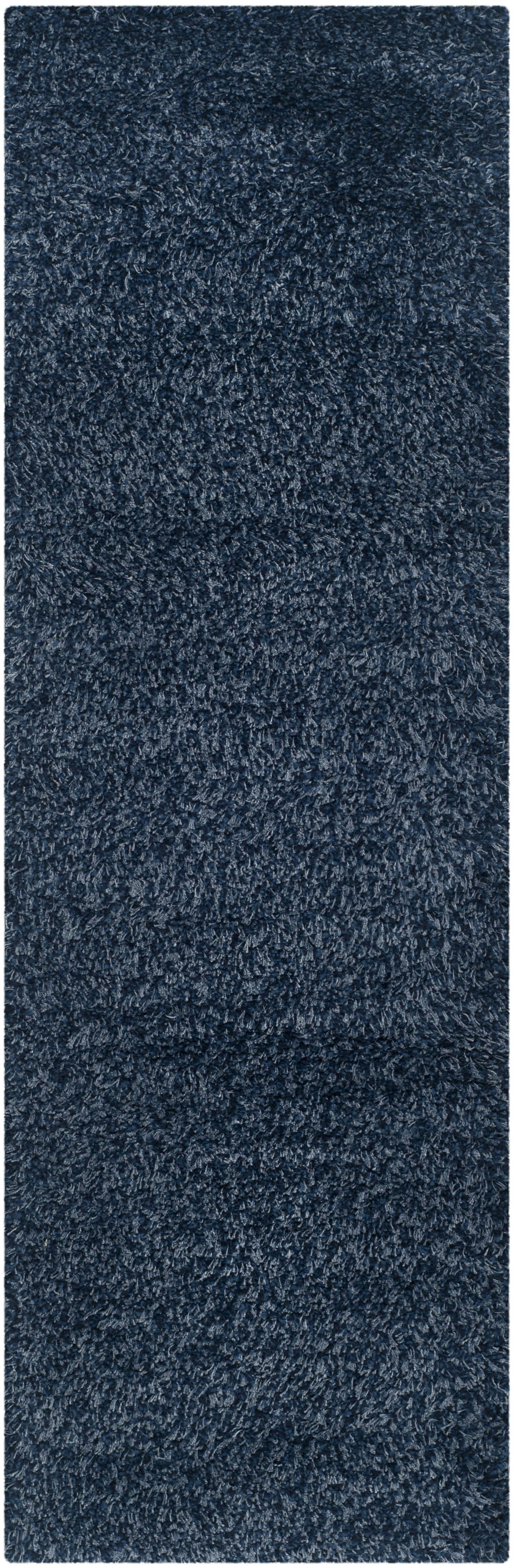 CALIFORNIA SHAG - Tapis de salon interieur en bleu marine, 69 x 213 cm