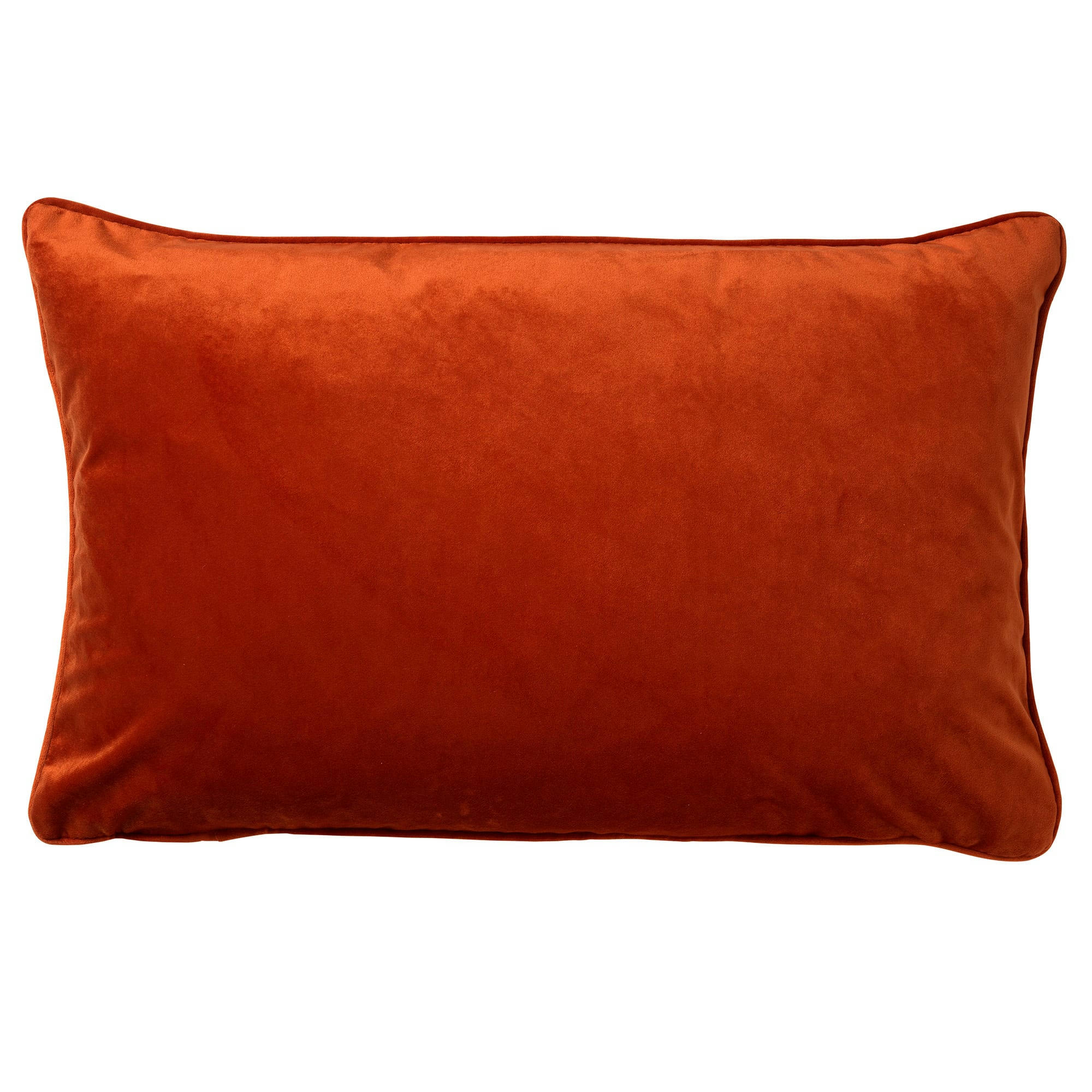 FINN - Coussin - orange en velours 40x60 cm uni