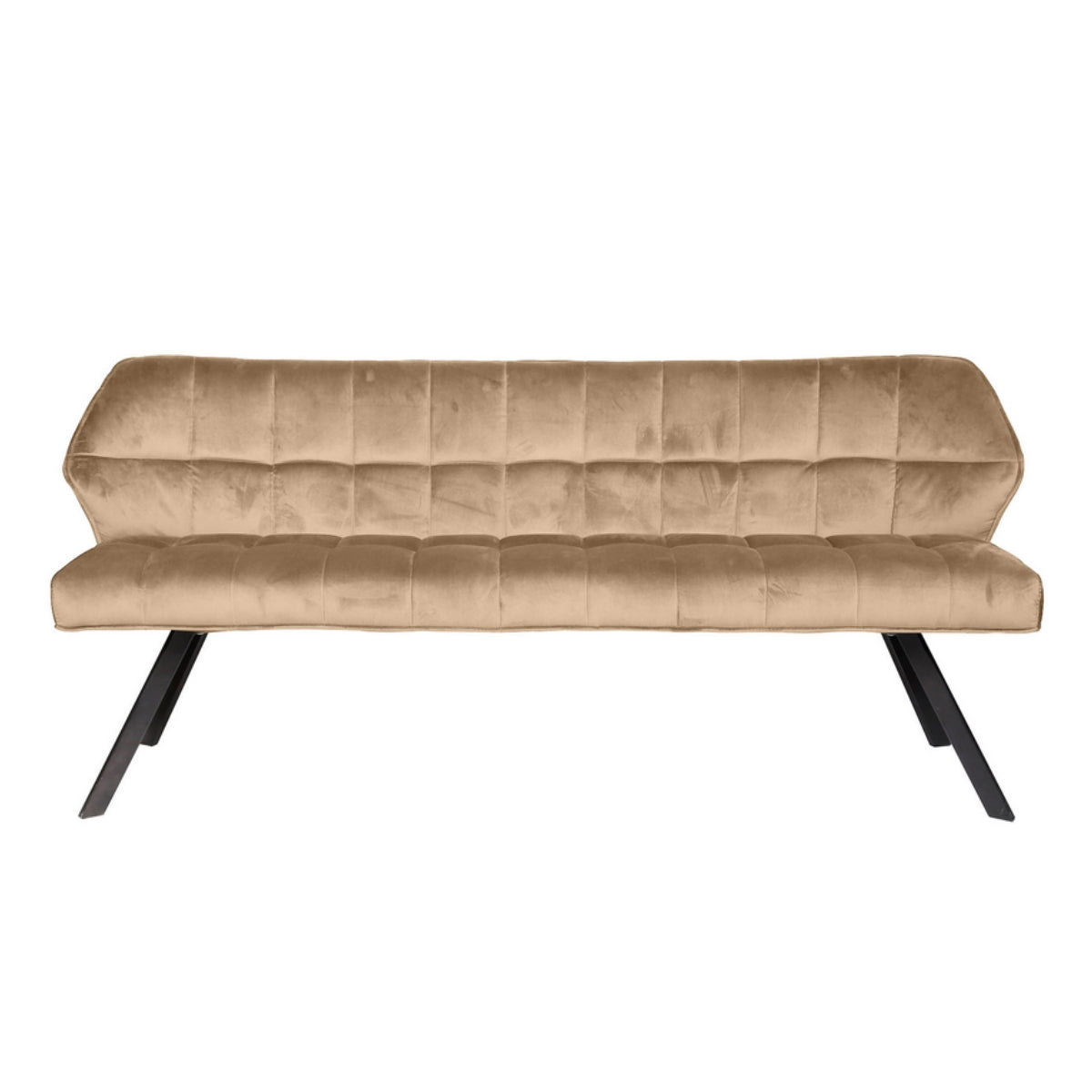 Fraaai - Ramon eetkamerbank 180 cm velvet champagne